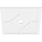 Ekena Millwork Embry Architectural Grade PVC Contemporary Ceiling Medallion, 28"OD x 3"ID x 9 3/4"C x 1"P CMP28EY-03000 - alternate 4